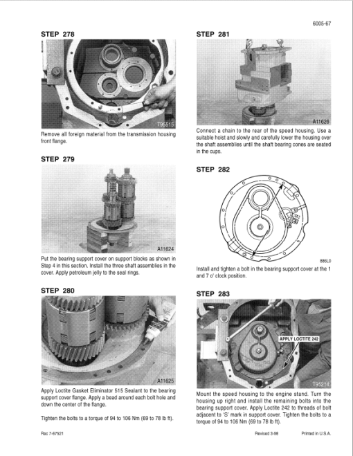 Case 7210, 7220, 7240, 7250 Pro Series Tractor Service Manual - Image 3