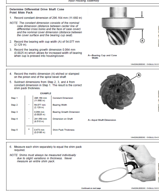 John Deere TeamMate II 1600 Series Inboard Planetary Axles Component Technical Manual (CTM138719) - Image 4