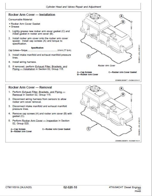 John Deere 4TNV94CHT Diesel Engine Component Technical Manual (CTM116319) - Image 3