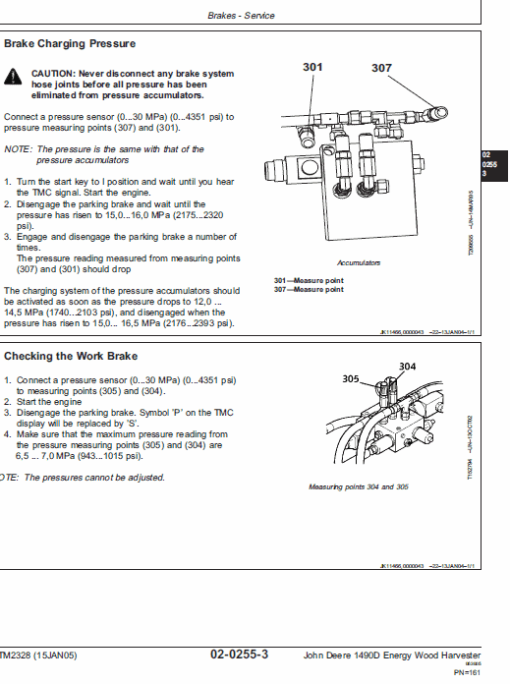 John Deere 1490D Harvester Repair Technical Manual (TM2238) - Image 3