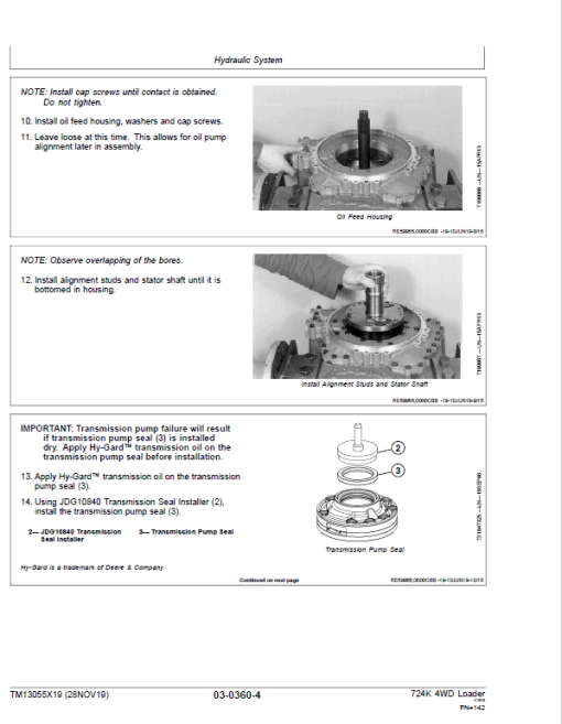 John Deere 724K 4WD Loader Technical Manual (S.N. after F658297 - ) - Image 3