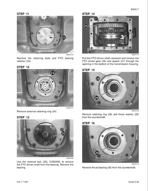 Case C50X, C60X, C70X, C80X, C90X, C100X Tractors Service manual - Image 3