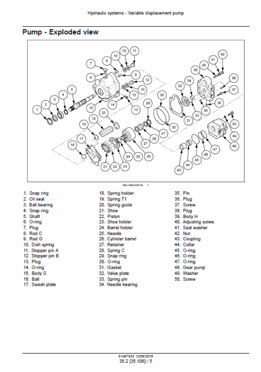 New Holland E37C Mini Excavator Service Manual - Image 3