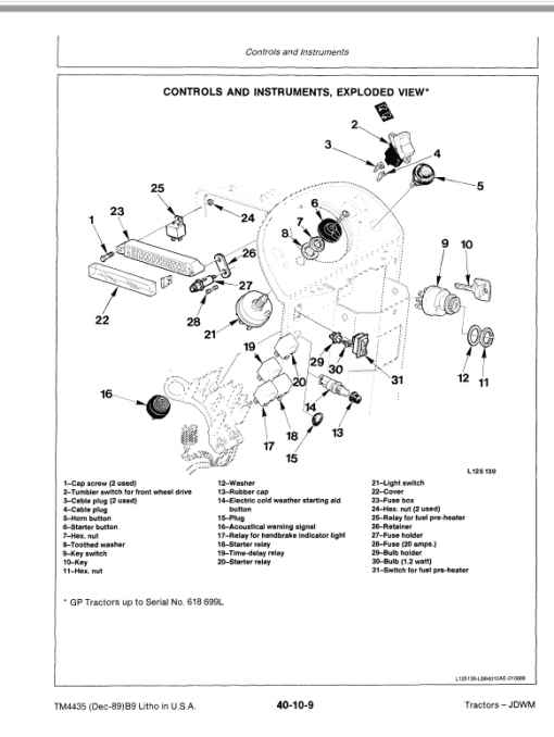 John Deere 2155, 2355N Tractors Repair Technical Manual - Image 3