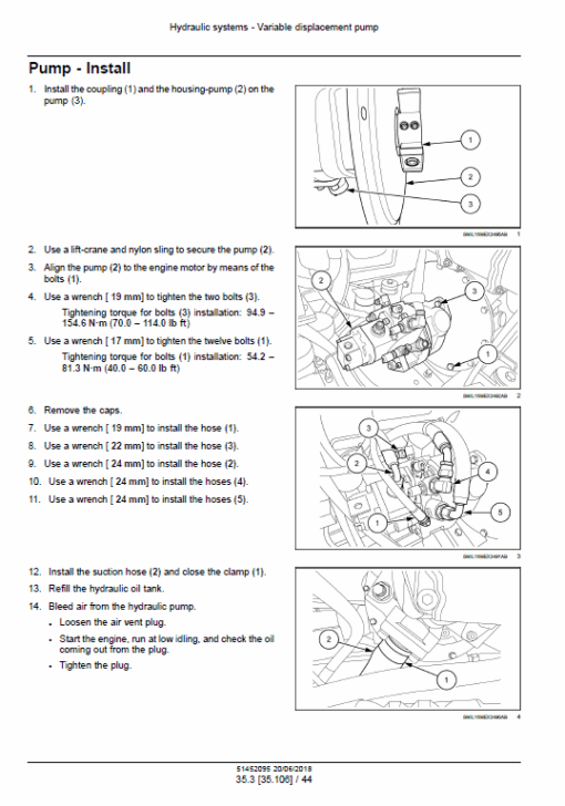 New Holland E57C Mini Excavator Service Manual - Image 3