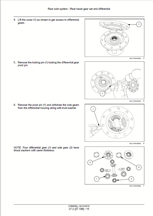 Case Farmall 50A, 60A, 70A Tractor Service Manual - Image 3