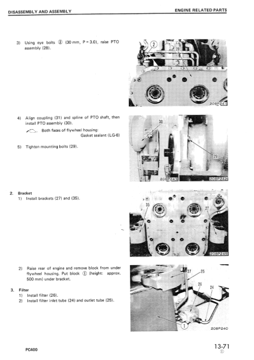 Komatsu PC400-1, PC400LC-1 Excavator Service Manual - Image 3