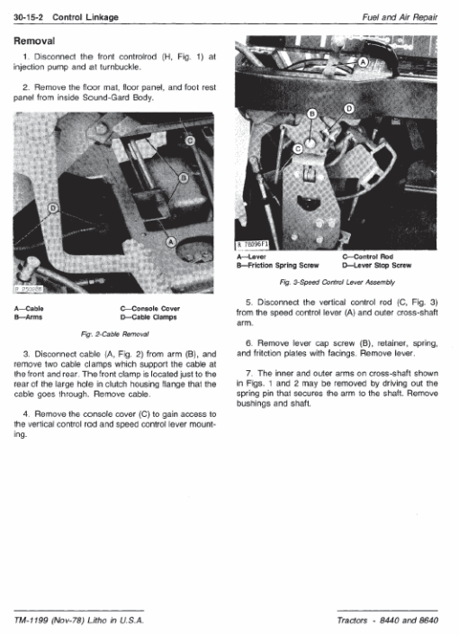 John Deere 8440, 8460 Tractor Repair Technical Manual (TM1199) - Image 3