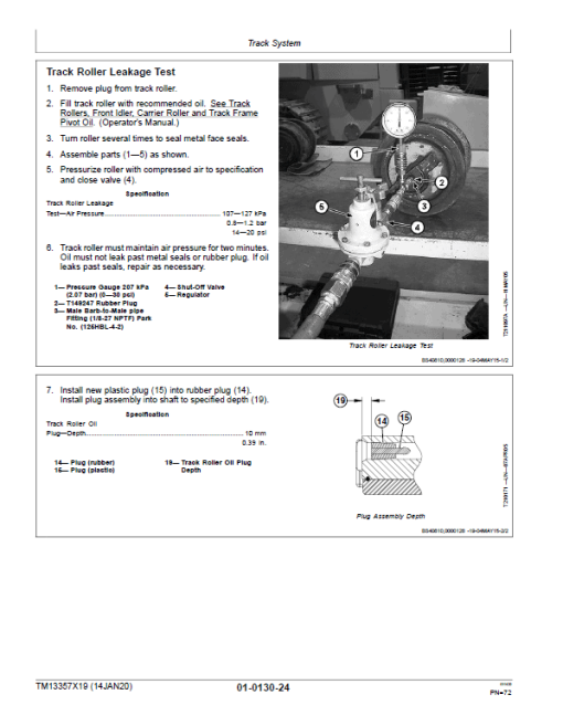 John Deere 550K, 650K Crawler Dozer Technical Manual (SN. from F275977-F303907) - Image 3