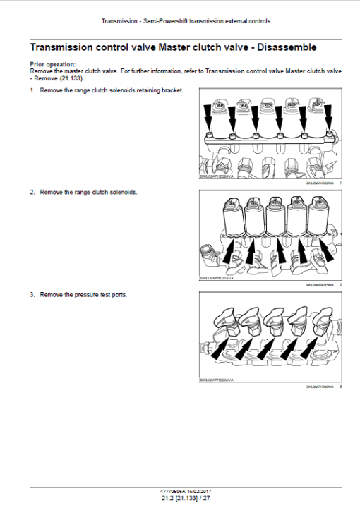 New Holland T7.195, T7.205 Tractor Service Manual - Image 3