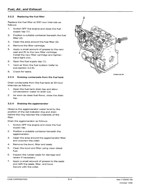 Case 21, 31, 35 Mini-Excavator Service Manual - Image 3