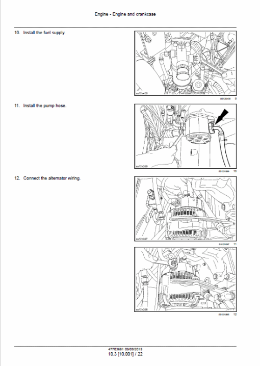 Case PT240 Line Roller Service Manual - Image 3