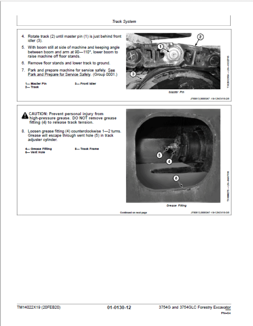 John Deere 3754G, 3754GLC Swing Excavator Repair Technical Manual (S.N after F371001 - ) - Image 3