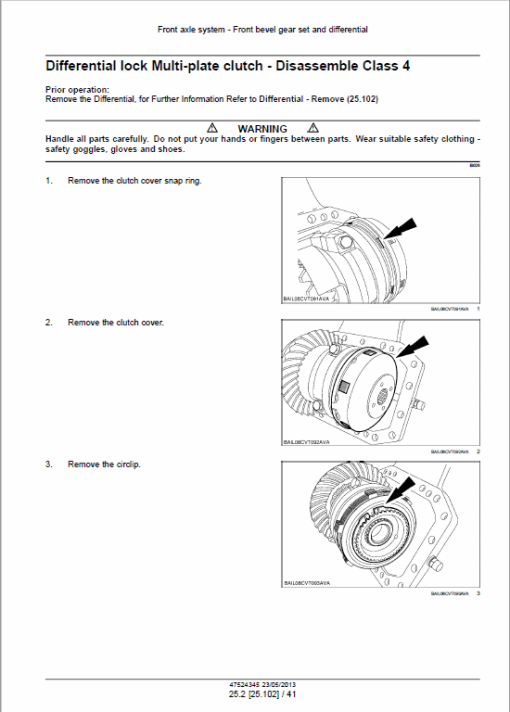 Case Puma 170, 185, 200, 215, 230 CVT Tractor Service Manual - Image 3