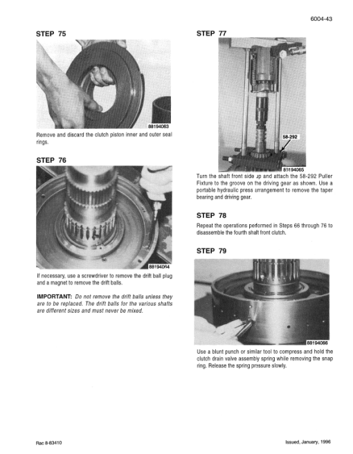 Case 9310, 9330 Tractor Service Manual - Image 3