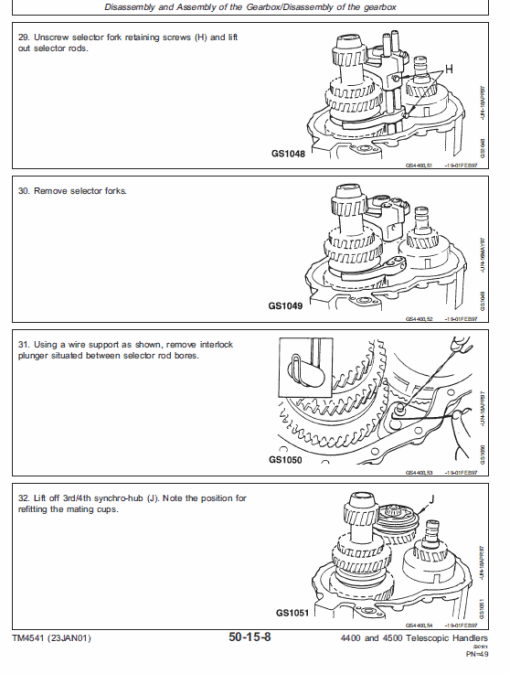 John Deere 4400 and 4500 Telescopic Handlers Technical Manual - Image 3