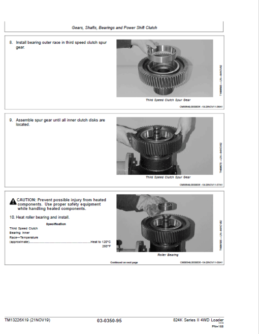 John Deere 824K 4WD Series II Loader Technical Manual (S.N after F664579 -) - Image 3