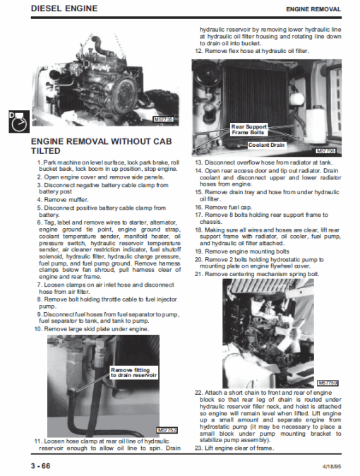 John Deere 4475, 5575, 6675, 7775 Skid-Steer Loader Technical Manual - Image 3