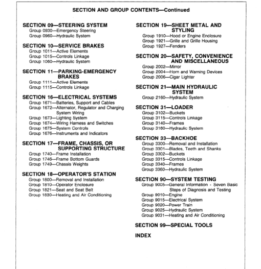 John Deere 444C Loader Repair Technical Manual (TM1227) - Image 4