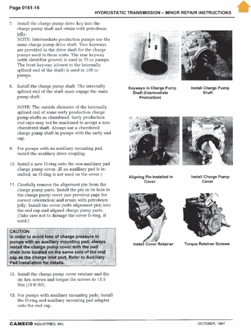 Cameco SP1800B Loader Repair Service Manual - Image 3