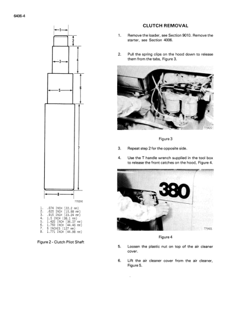 Case 380 Tractor Service Manual - Image 3