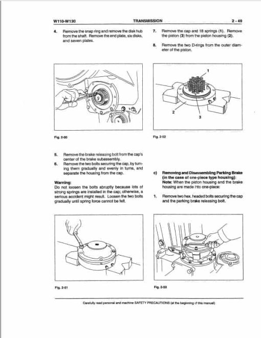 Fiatallis FW110, FW130 Wheel Loader Repair Service Manual - Image 3