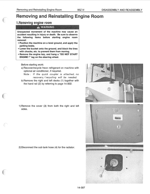 Kawasaki 95ZIV Wheel Loader Repair Service Manual - Image 3