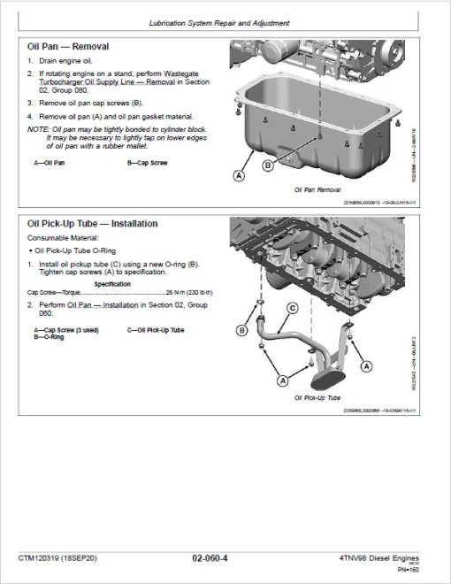 John Deere 4TNV98C, 4TNV98CT Diesel Engine Component Technical Manual (CTM120319) - Image 3