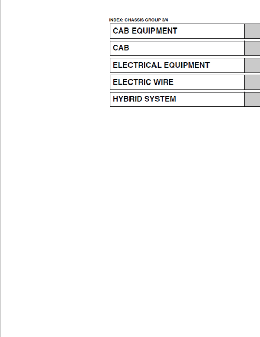 Hino Truck 2015 Conventional Service Manual - Image 3