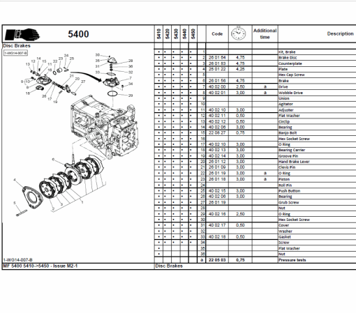 Massey Ferguson 5410, 5420, 5430, 5440, 5450 Tractors Service Manual - Image 5