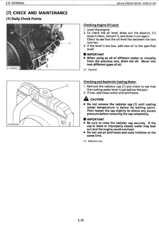 Kubota K008-3, U10-3 Excavator Workshop Service Manual - Image 3