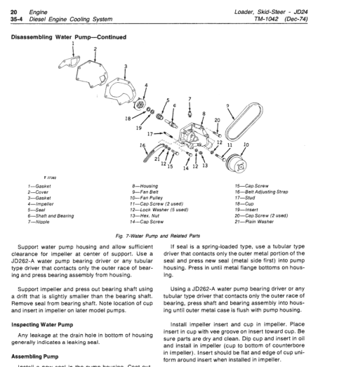 John Deere 24 Skid-Steer Loader Repair Technical Manual (TM1042) - Image 4