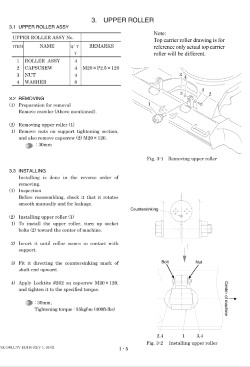 Kobelco SK150LC-IV and ED180LC Excavator Service Manual - Image 3