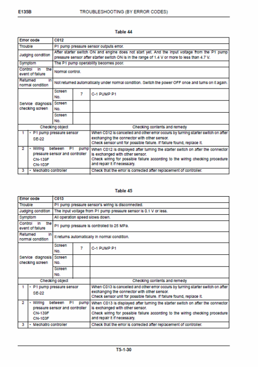 New Holland E135B ROPS Tier 3 Excavator Service Manual - Image 3