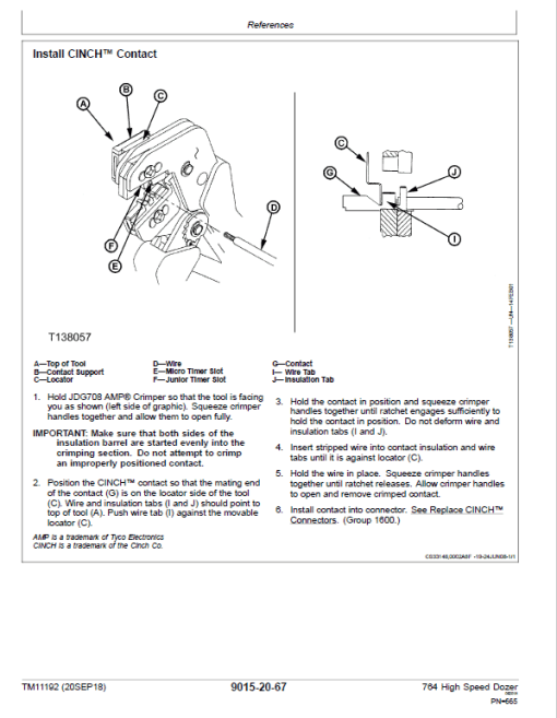 John Deere 764 High Speed Dozer Repair Technical Manual - Image 3