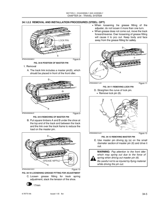 New Holland EH50.B Excavator Service Manual - Image 3