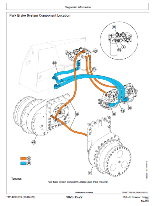 John Deere 850J-II Crawler Dozer Technical Manual (SN. from D306725 - D323043) - Image 3