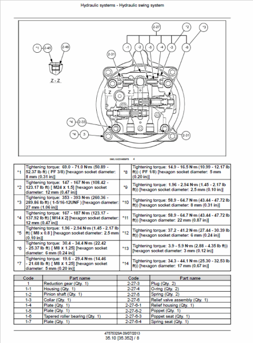 Case CX75C SR Midi Excavator Service Manual - Image 4