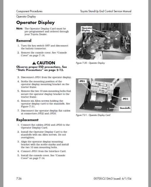 Toyota 7BNCU15, 7BNCU18, 7BNCU20, 7BNCU25 Lift Truck Repair Manual - Image 3