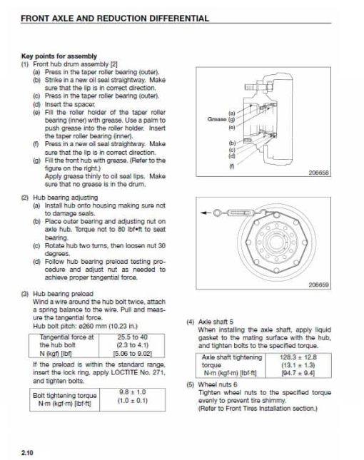 CAT EC35N, EC40N, EC45N, EC55N Forklift Lift Truck Service Manual - Image 3