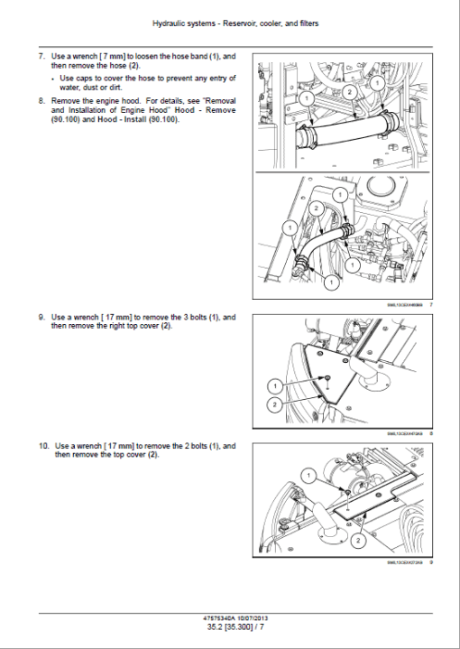 Case CX80C Midi Excavator Service Manual - Image 3