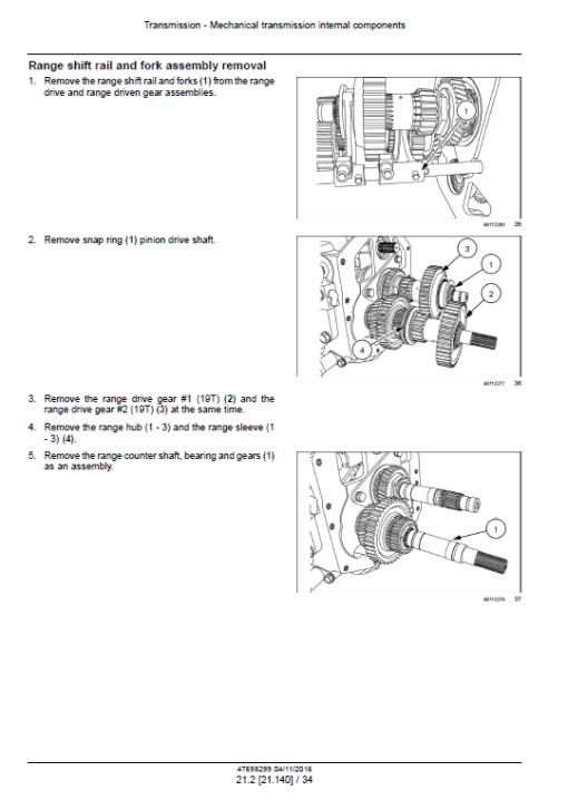 New Holland Boomer 40 and Boomer 50 Tractor Service Manual - Image 4