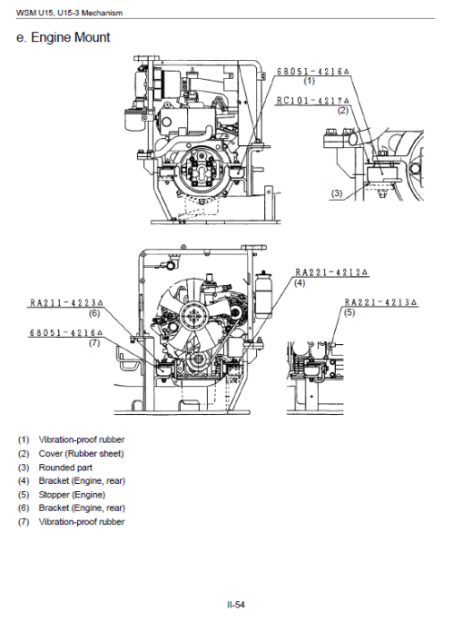 Kubota U15, U15-3 Excavator Workshop Manual - Image 2