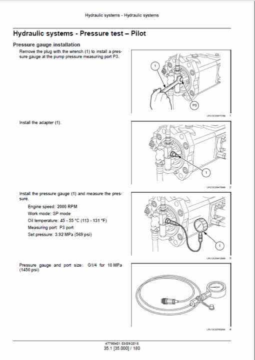 Case CX250C Crawler Excavator Service Manual - Image 3