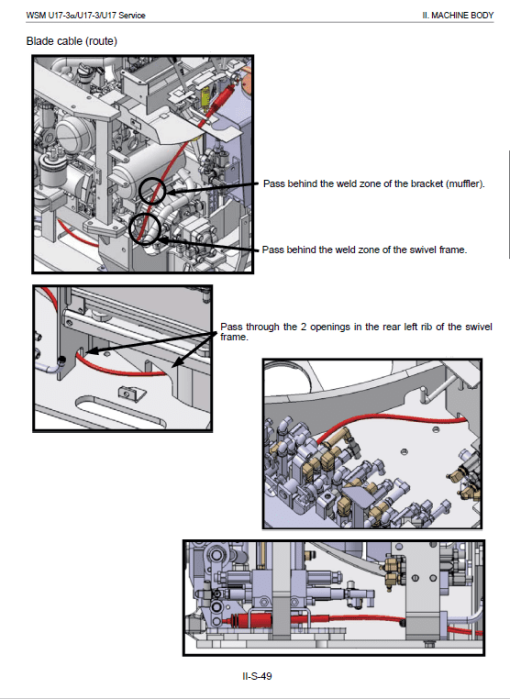 Kubota U17-3a Excavator Workshop Service Manual - Image 3