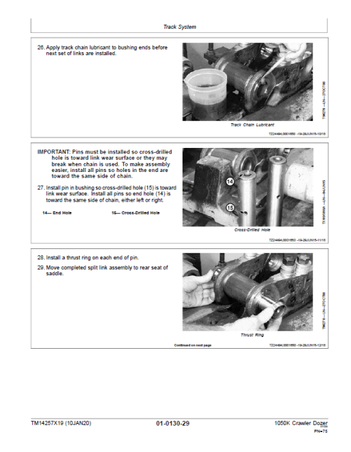 John Deere 1050K Crawler Dozer Technical Manual (SN. from D268234) - Image 3