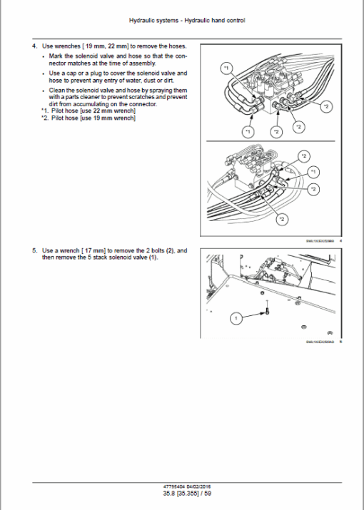 Case CX235C SR Excavator Service Manual - Image 3