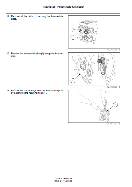 New Holland TT35, TT40, TT45 Tractor Service Manual - Image 3