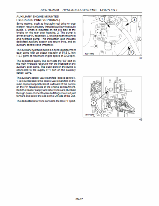 New Holland H8040 Self-Propelled Windrowers Service Manual - Image 4