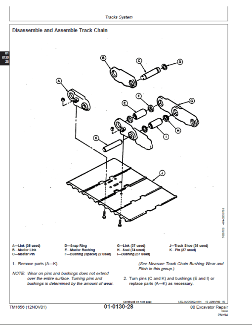 John Deere 80 Excavator Repair Technical Manual - Image 3